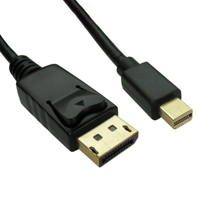 et Displayport til Mini Displayport kabel på 1,5