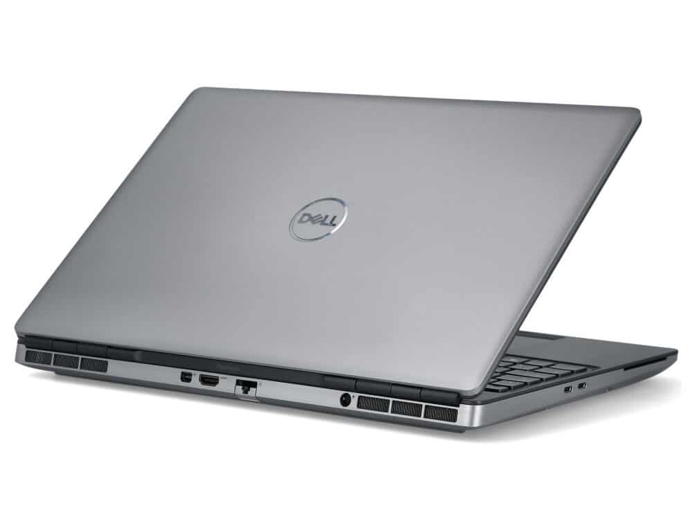 Dell Precision 7550 set fra bagsiden